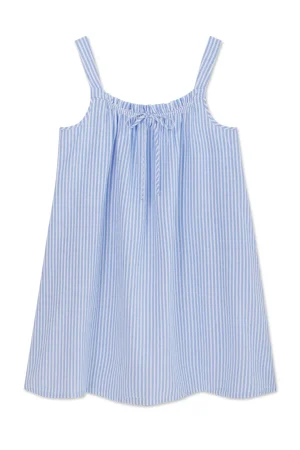 LAKE The Mainstays|The Mainstays>Alice Nightgown in Blue Seersucker