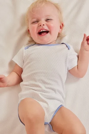 LAKE For Littles|Bodysuits & Sleepers>Baby Bodysuit Bundle in French Blue French Blue Multi