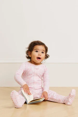 LAKE For Loved Ones|For Littles>Baby Sleeper in English Rose Garden Floral