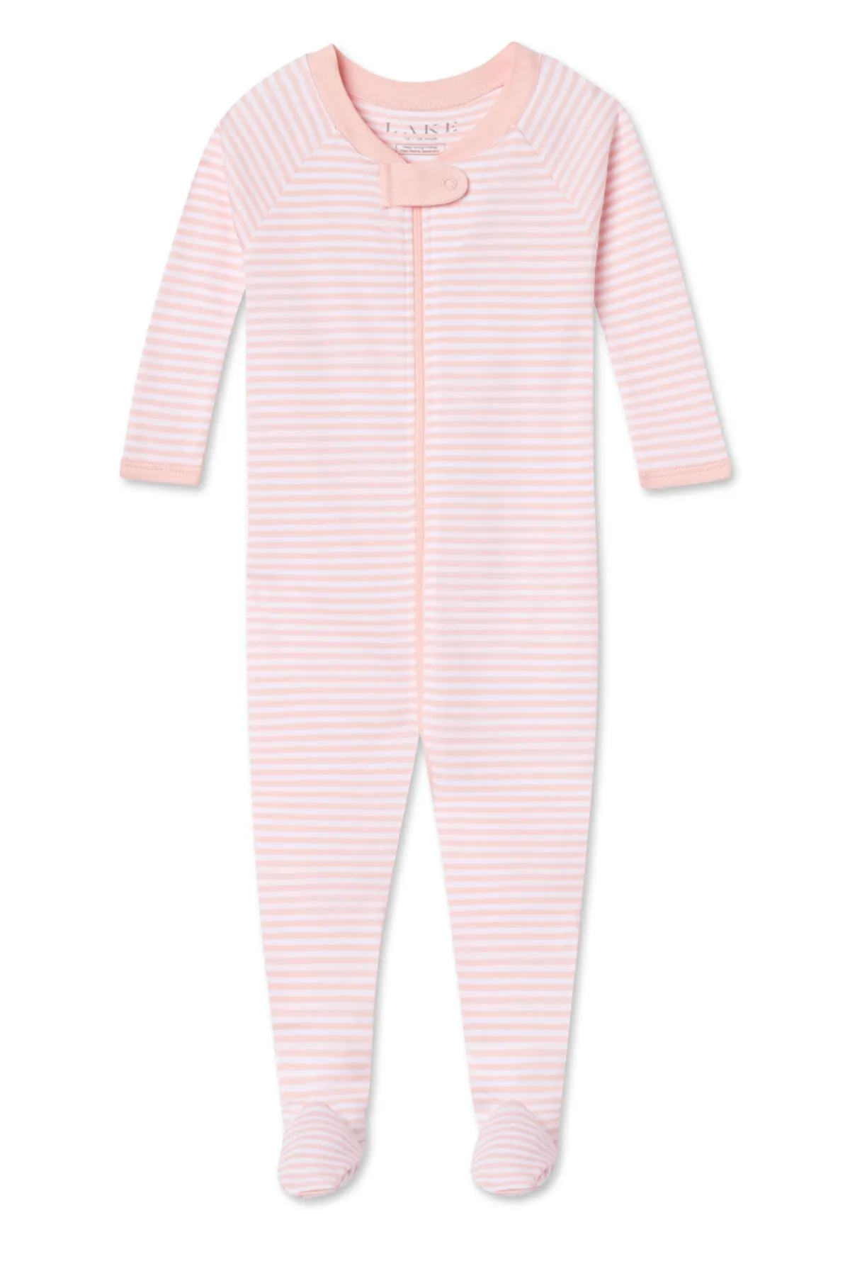 baby-sleeper-in-english-rose-s-pPniQHEd-0.webp LAKE Bodysuits & Sleepers|For Littles>Baby Sleeper in English Rose Stripe