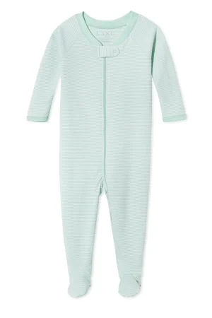 LAKE Bodysuits & Sleepers|For Loved Ones>Baby Sleeper in Parisian Green