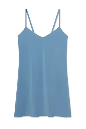 LAKE For Selfcare|New Arrivals>DreamModal Cami Nightgown in Serene Blue
