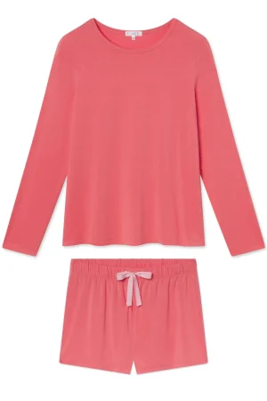 LAKE For Traditions|For Selfcare>DreamModal Ribbon Long-Short Set in Winterberry