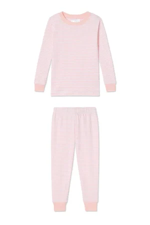 LAKE For Littles|Pants Sets>Kids Long-Long Set in English Rose Stripe