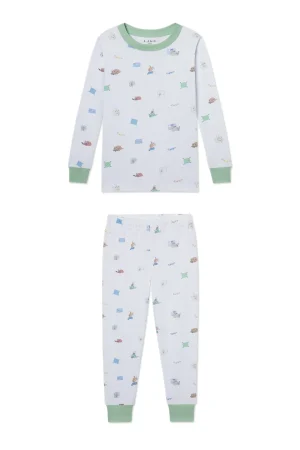 LAKE For Littles|Pants Sets>Kids Long-Long Set in Slumber Party