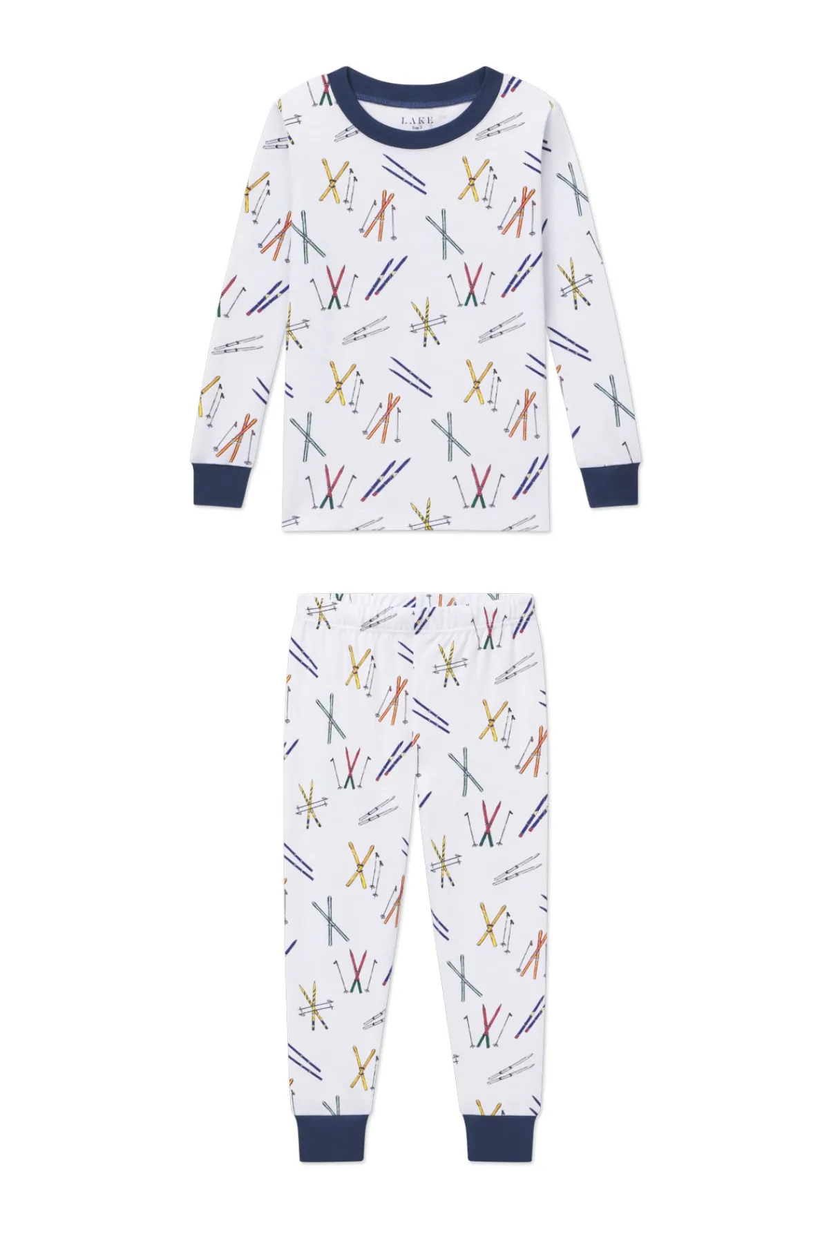 kids-long-long-set-in-vintage-fYSMmZah-0.webp LAKE Pants Sets|Girls' Pajamas>Kids Long-Long Set in Vintage Skis
