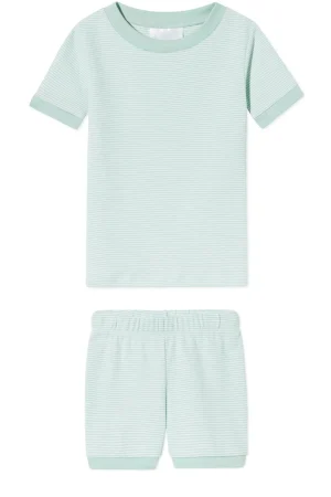 LAKE Shorts Sets|For Littles>Kids Shorts Set in Parisian Green