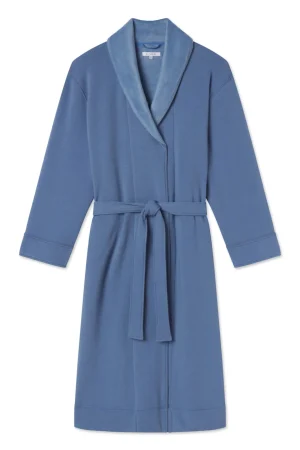 LAKE For Him|Robes>Men's Cozy Robe in Mystic Blue