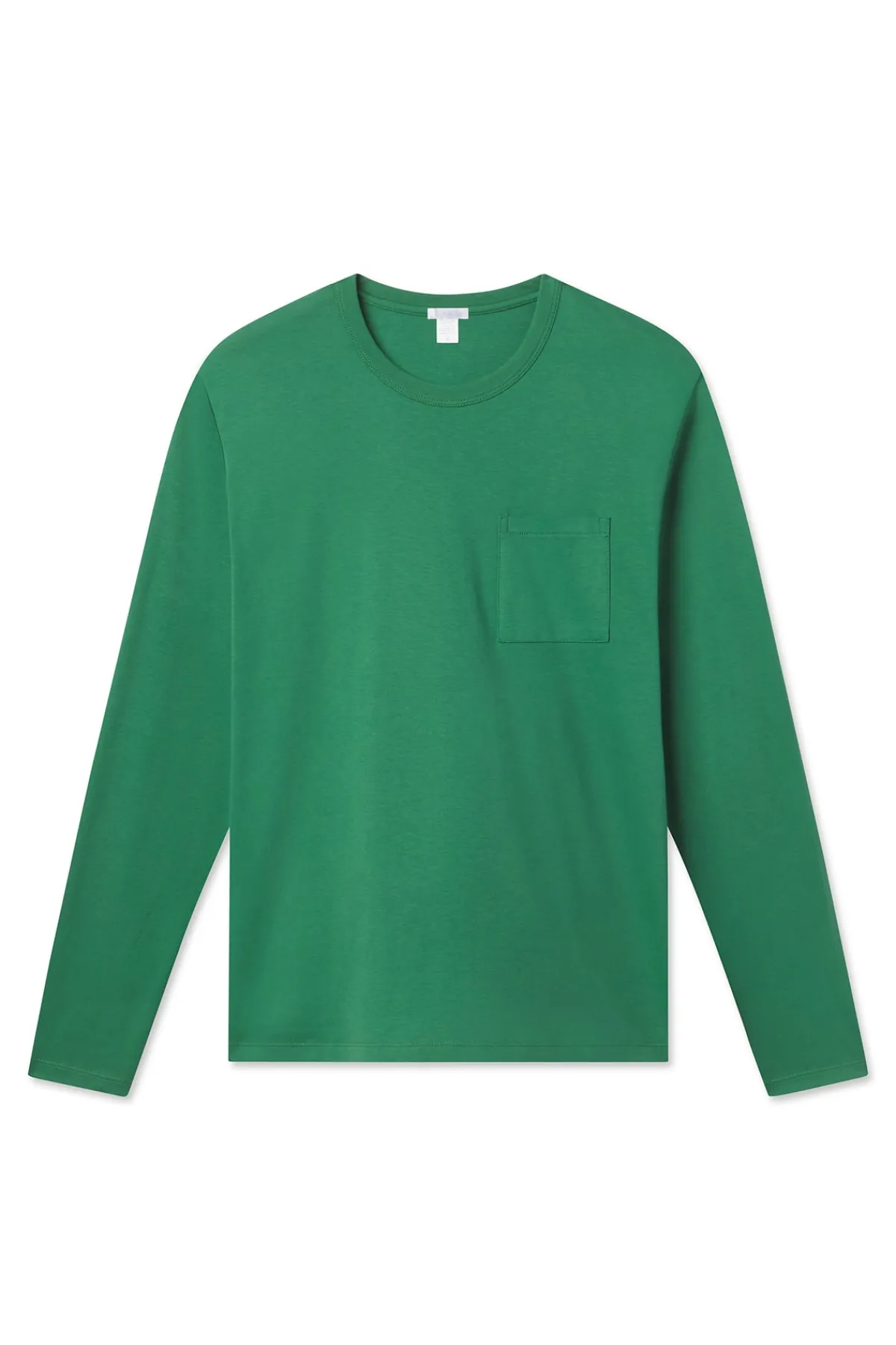 mens-long-sleeve-pima-pocket-t-uZkPawEJ-0.webp LAKE Tees|View All>Men's Long Sleeve Pima Pocket Tee in Classic Green Classic Green Solid