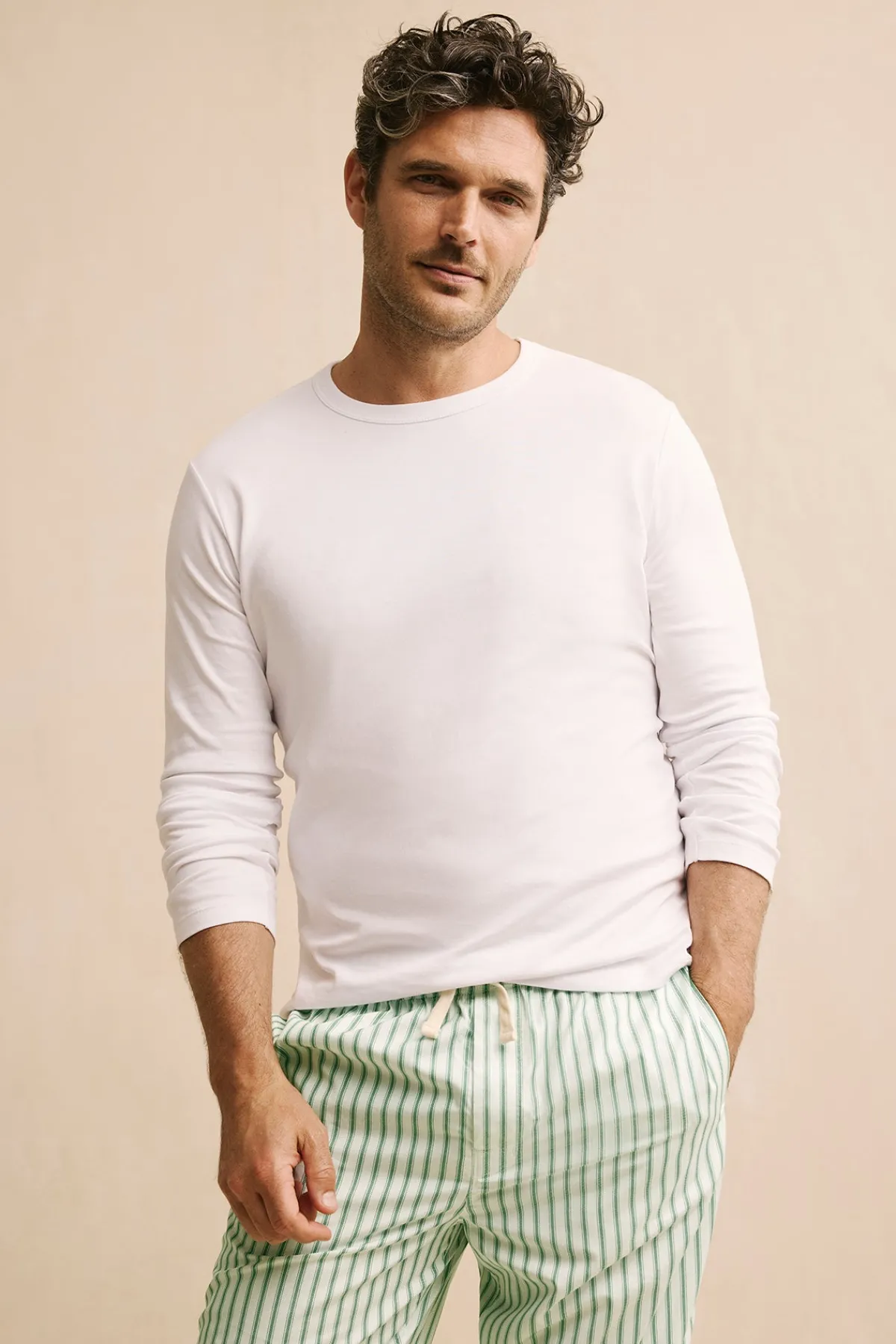 mens-pima-crewneck-long-sleeve-AmYpERgo-1.webp LAKE For Him|For Traditions>Men's Pima Crewneck Long Sleeve Tee in White