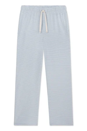 LAKE For Him|Best Sellers>Men's Pima Sleep Pants in Anchor Blue Bar Stripe