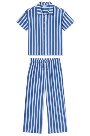 LAKE Pants Sets|View All>Nantucket Pants Set in Seaport Sail Stripe