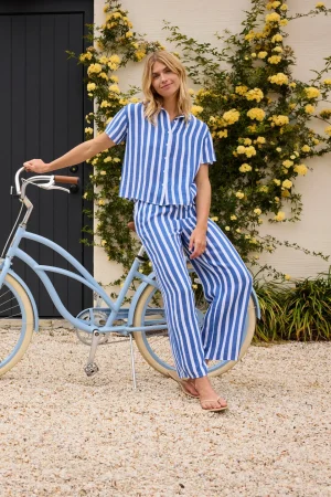 LAKE Pants Sets|View All>Nantucket Pants Set in Seaport Sail Stripe