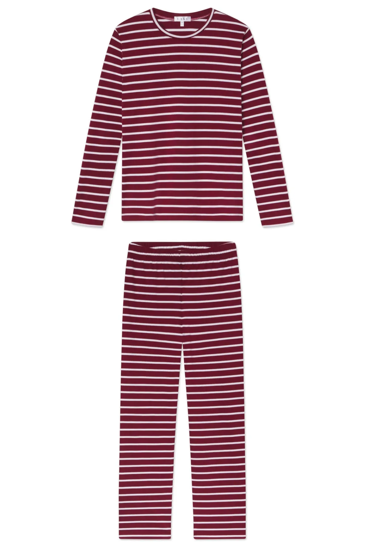 pima-crew-long-long-set-in-bur-xNfgvOmY-0.webp LAKE For Traditions|For Her>Pima Crew Long-Long Set in Burgundy Anchor Stripe