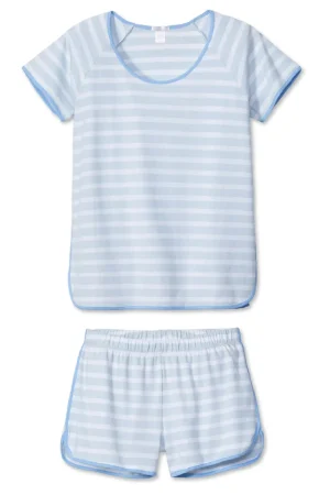 LAKE For Loved Ones|For Her>Pima Shorts Set in Seaside